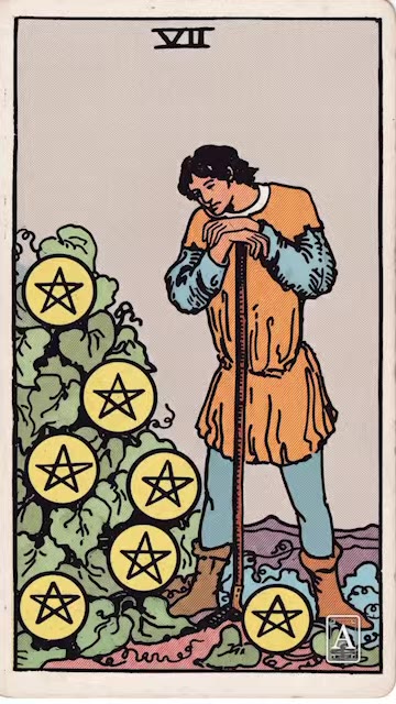 Seven of Pentacles