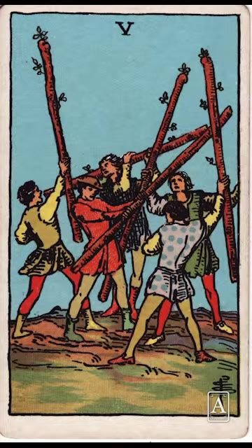 Five of Wands