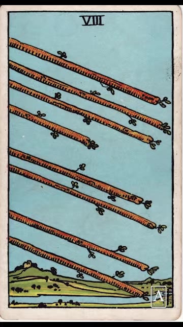 Eight of Wands