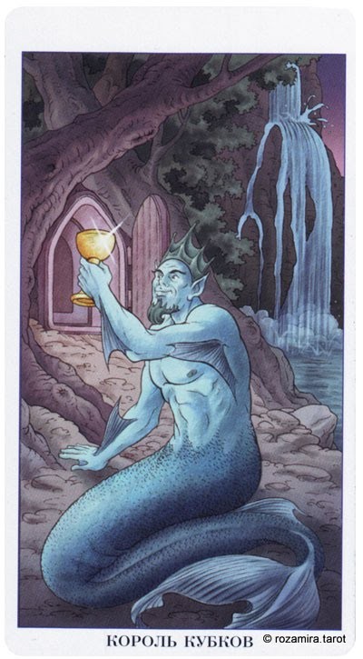 King of Cups — Tarot card, Tarot of the 78 Doors deck