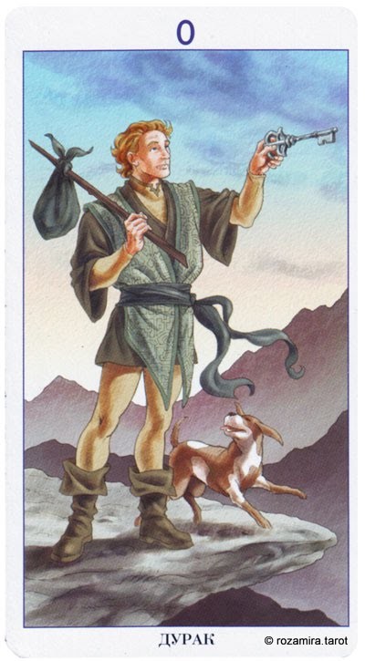 The Fool — Tarot card, Tarot of the 78 Doors deck