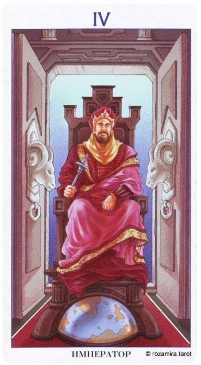 The Emperor — Tarot card, Tarot of the 78 Doors deck
