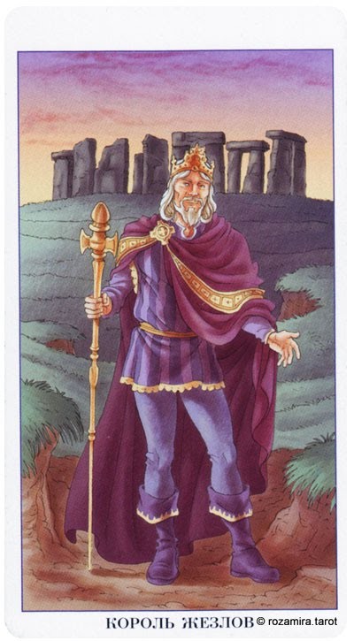 King of Wands — Tarot card, Tarot of the 78 Doors deck