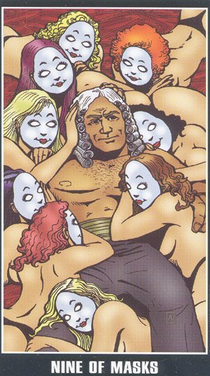 Nine of Masks