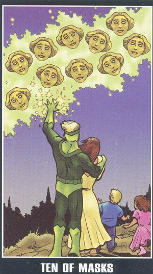 Ten of Masks