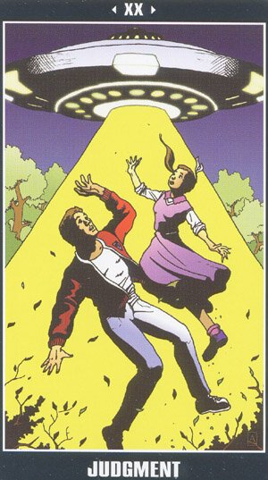 Judgement — Tarot card, Fradella Adventure Tarot deck