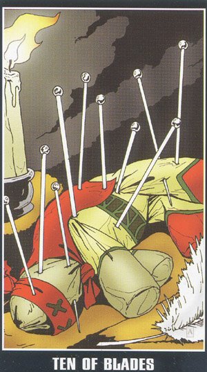Ten of Blades