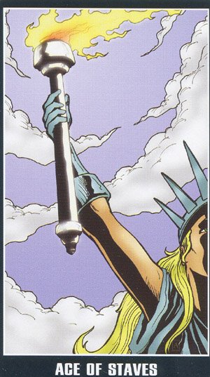Ace of Staves