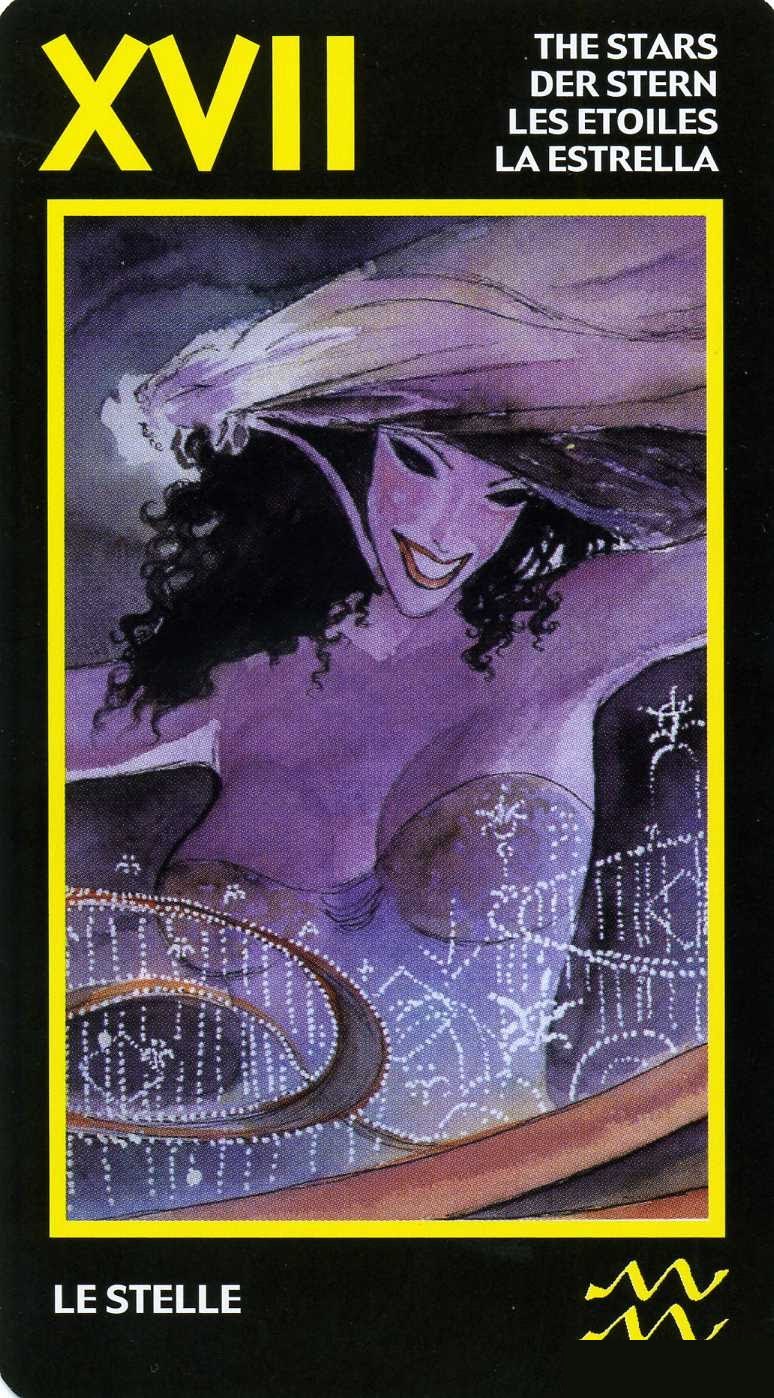 The Star — Manara Erotic Tarot deck