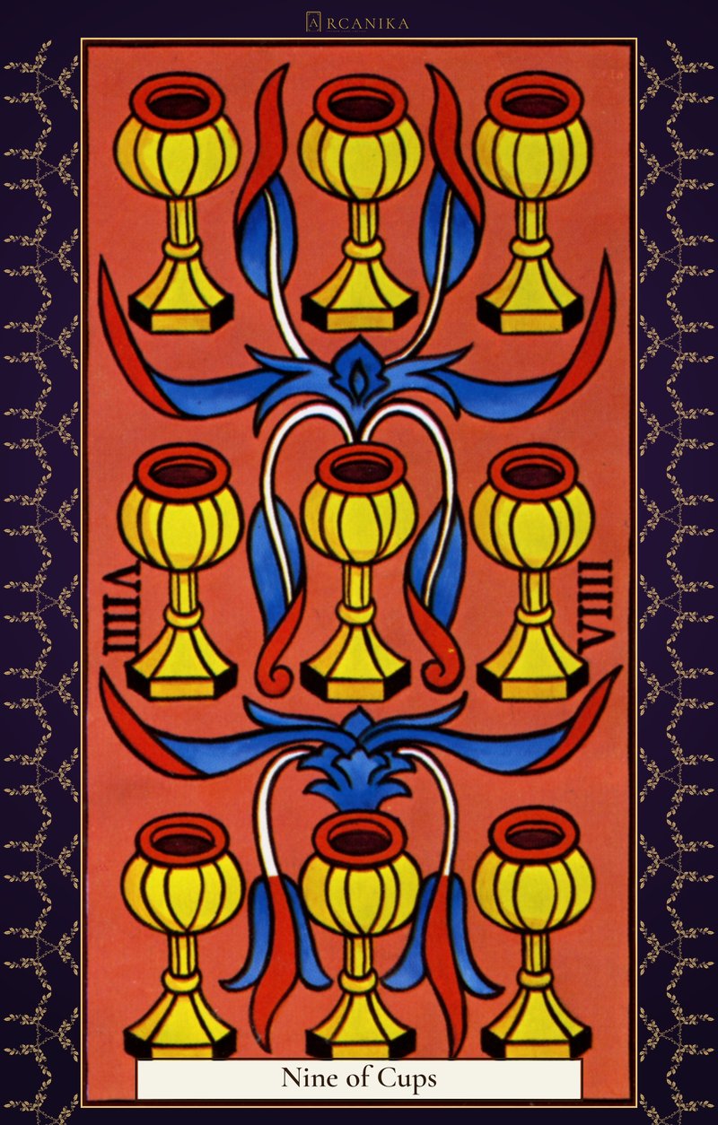 Nine of Cups