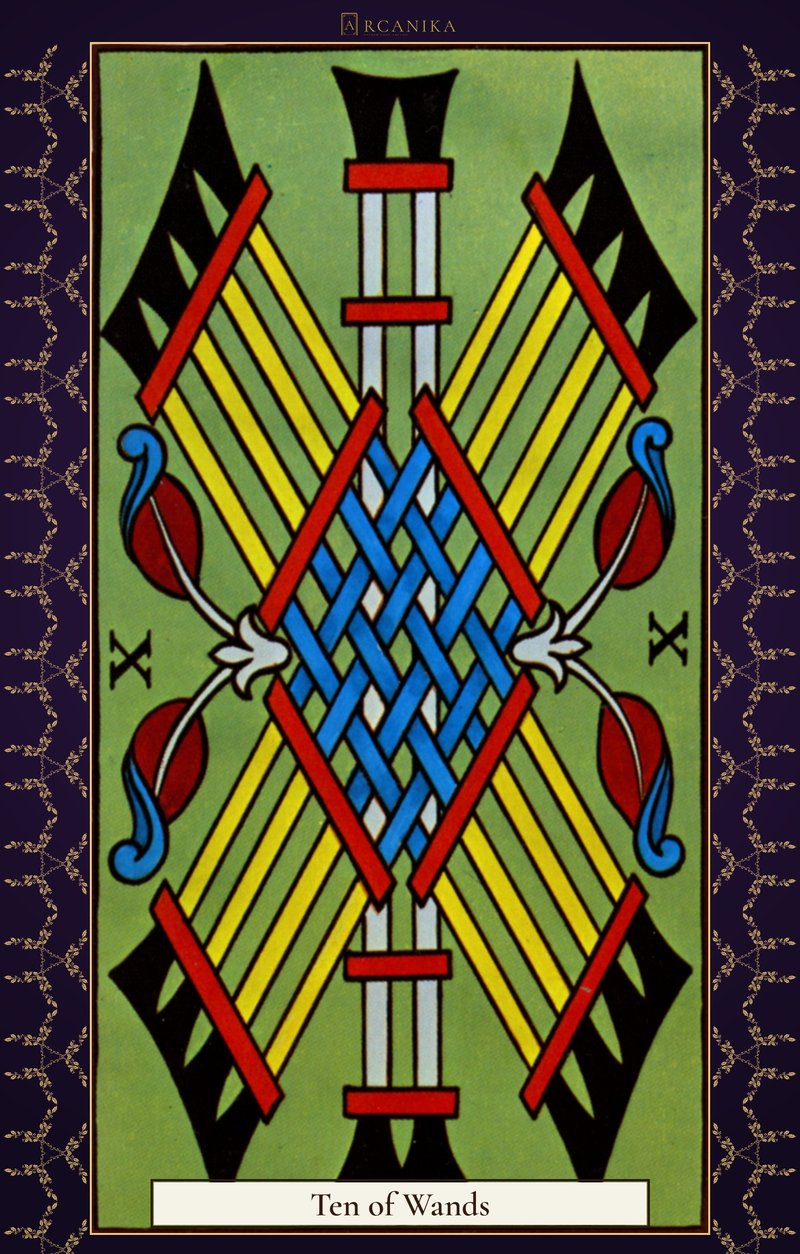 Ten of Wands