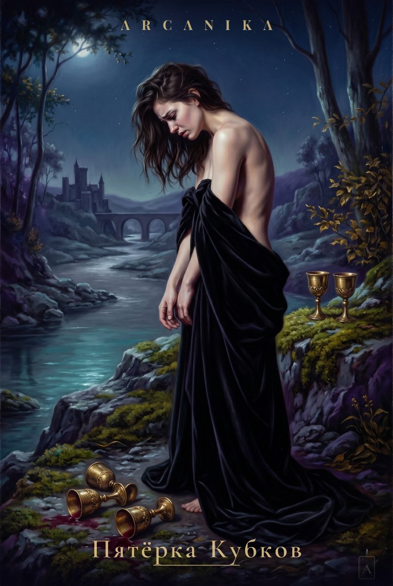 Five of Cups