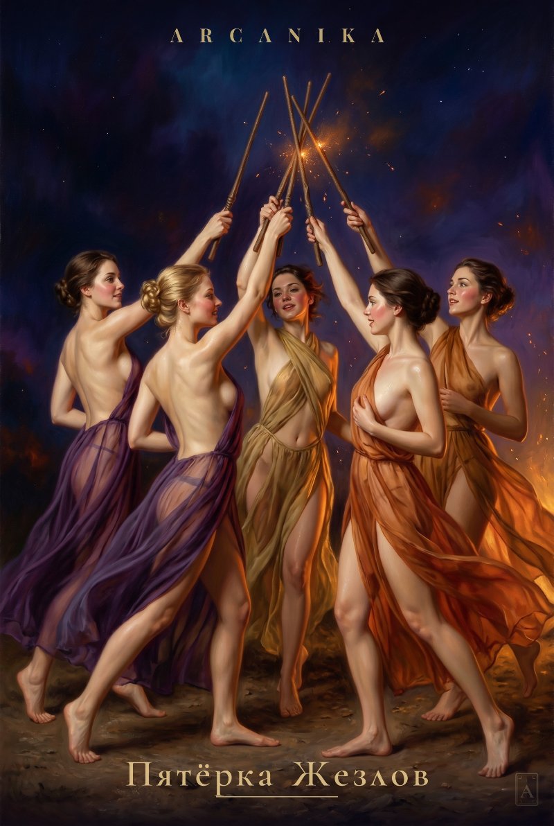 Five of Wands