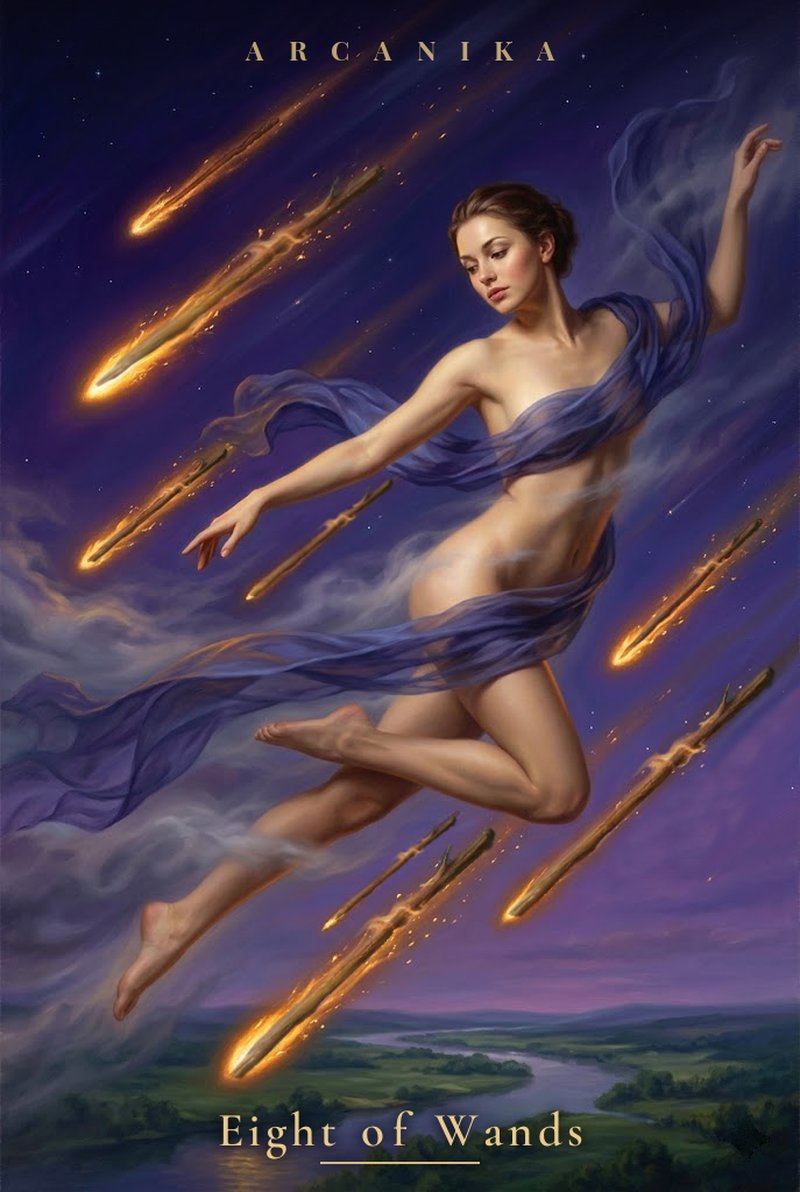 Eight of Wands