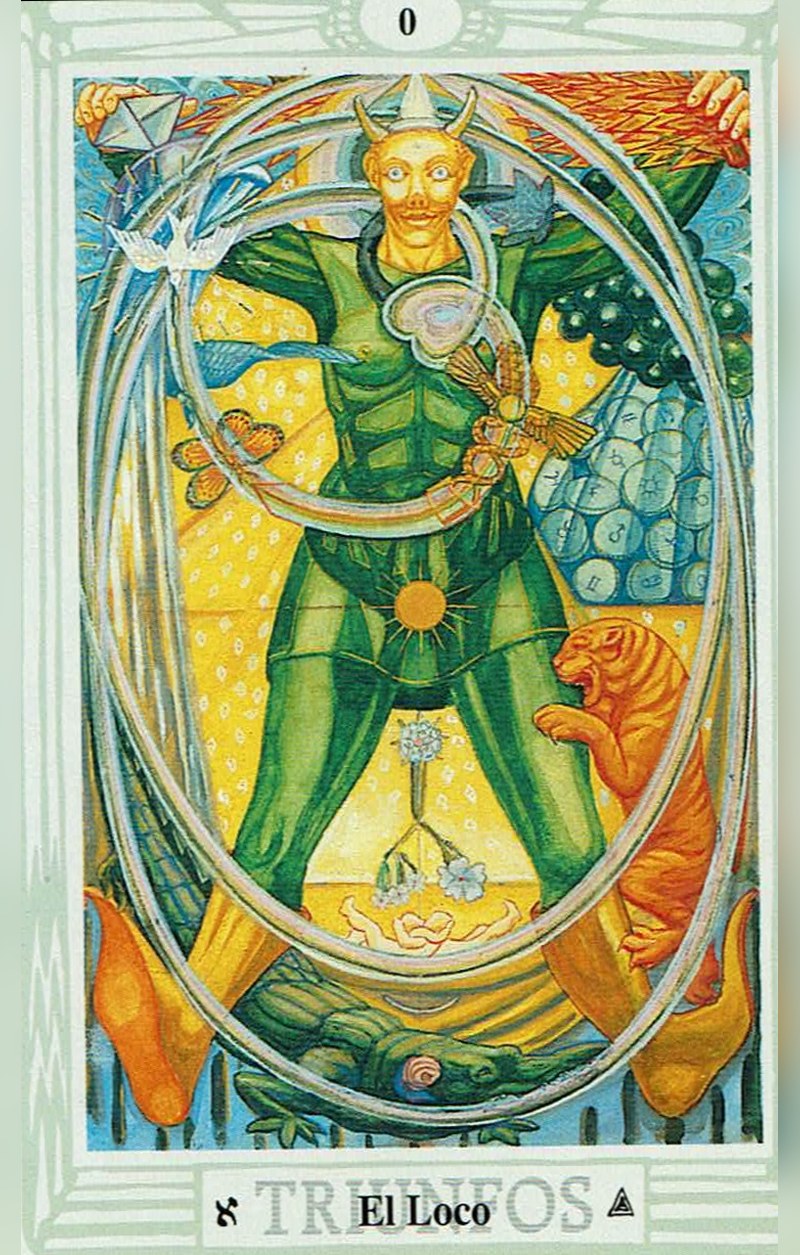 El Loco — carta del Tarot, mazo Tarot Thoth