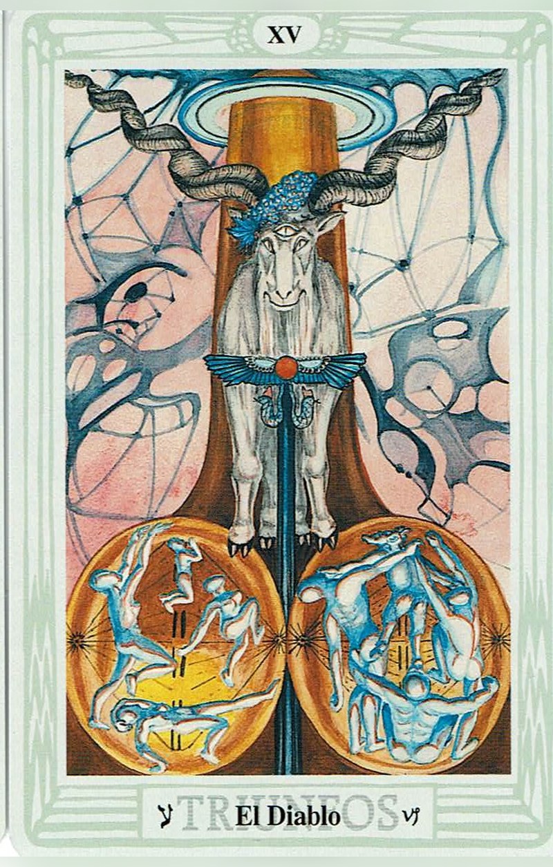 El Diablo — carta del Tarot, mazo Tarot Thoth