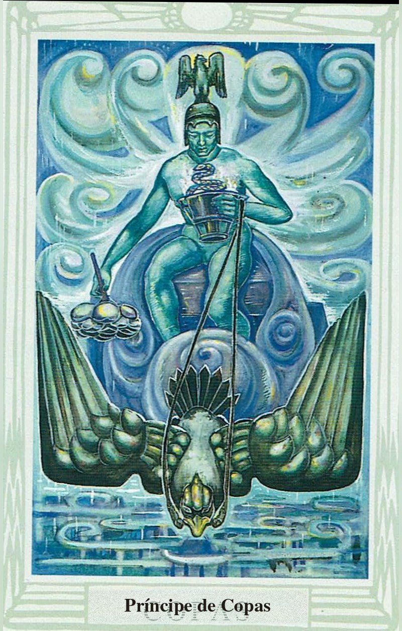 Príncipe de Copas — carta de Tarô, baralho Tarô Thoth