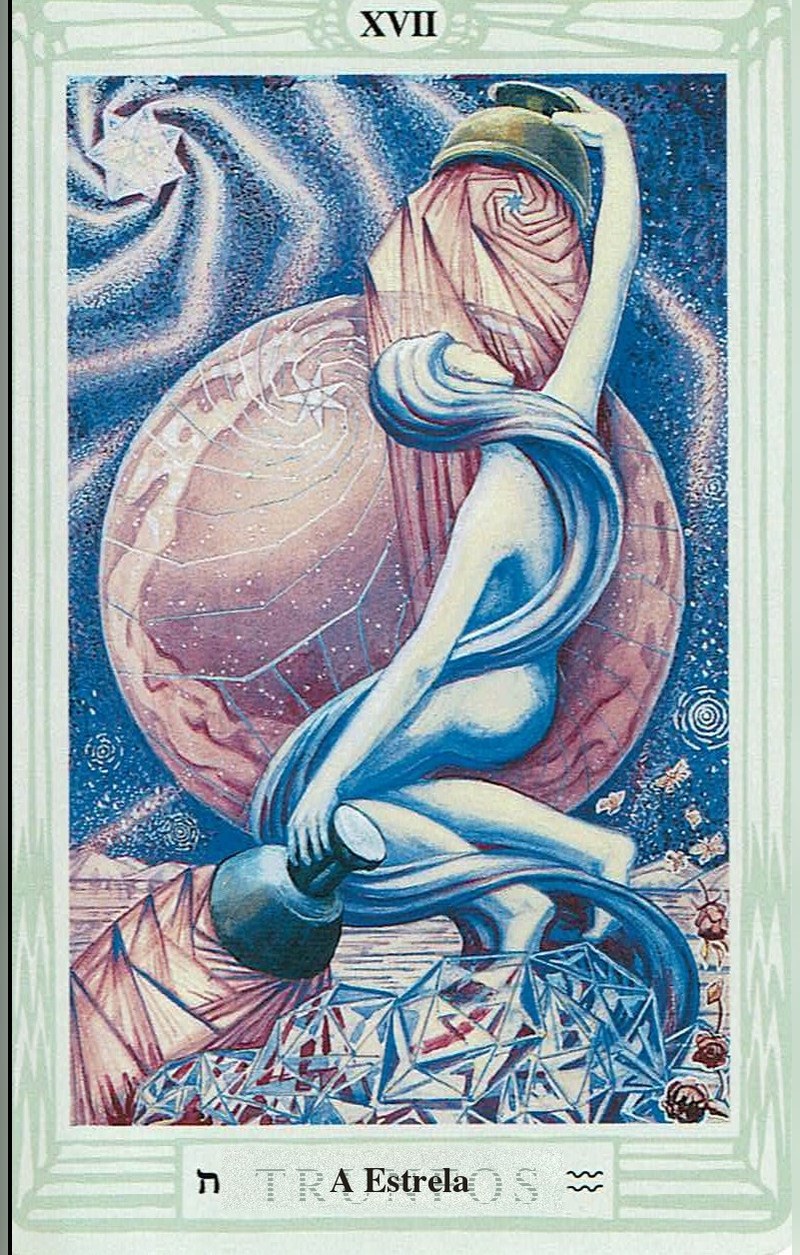 A Estrela — carta de Tarô, baralho Tarô Thoth