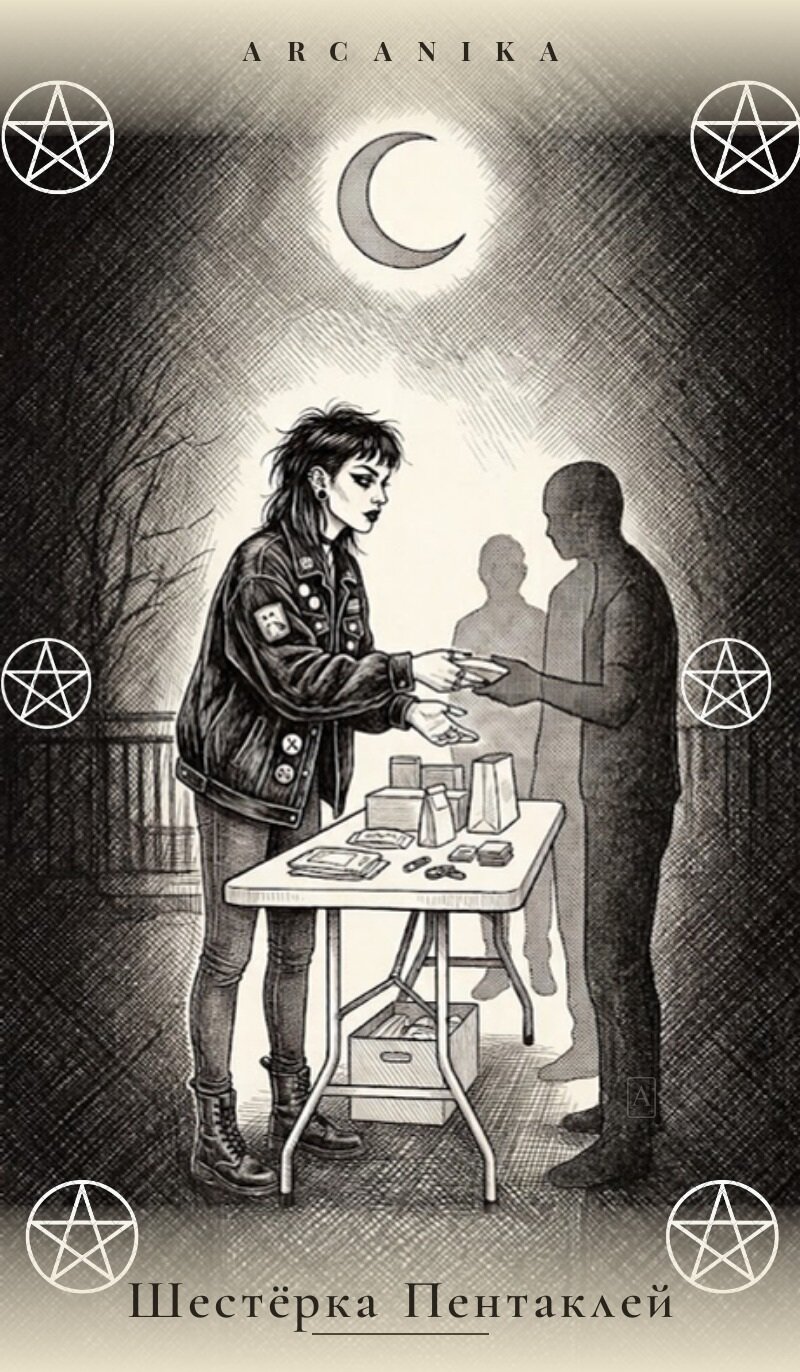 Six of Pentacles