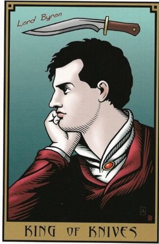 King of Knives — carta del Tarot, mazo The Vampire Tarot