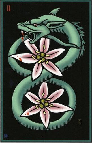 Two of Garlic Flowers
