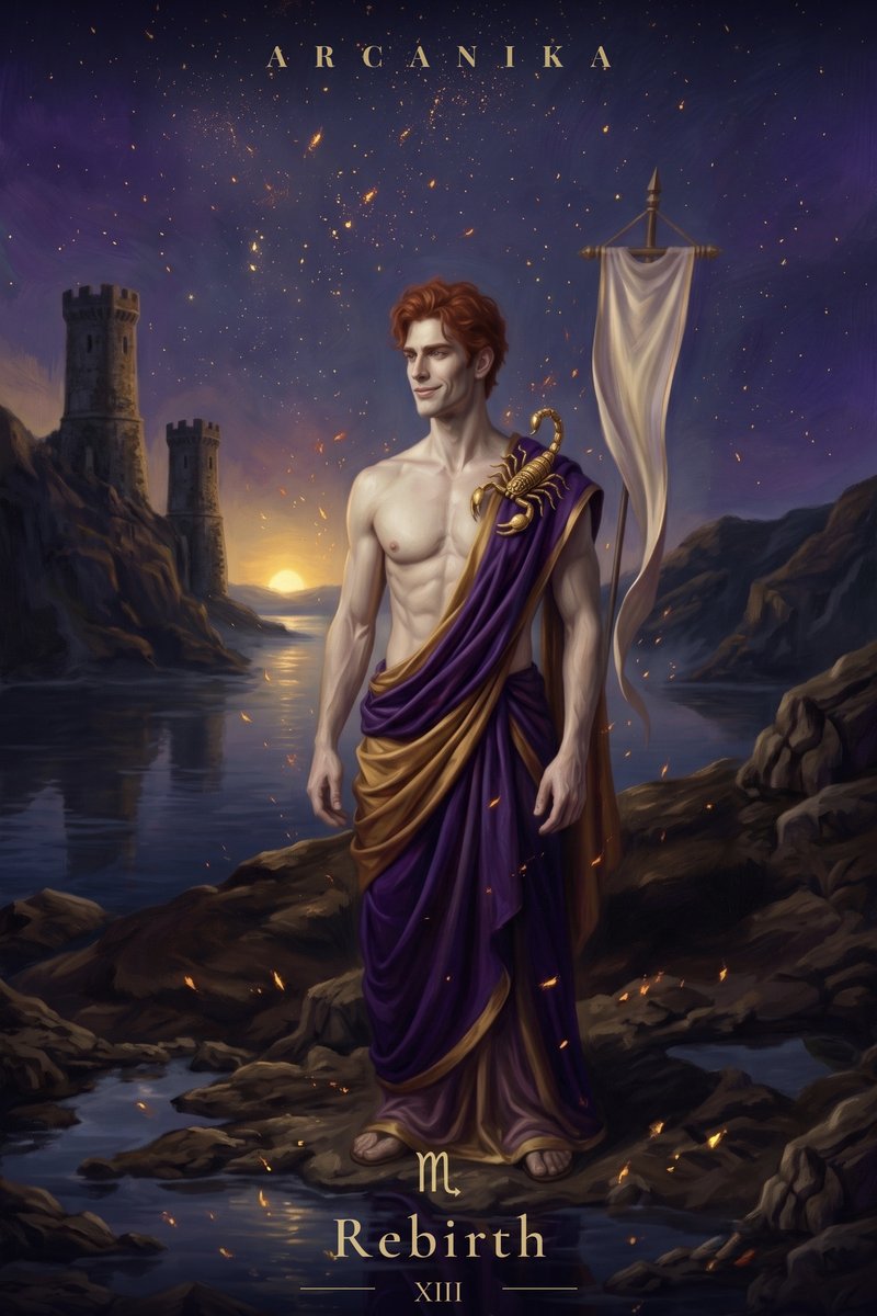 Scorpio — card of the day, Rebirth (XIII)
