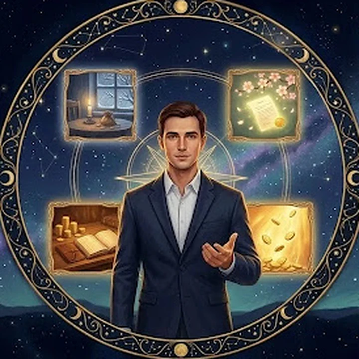 Destiny Matrix wheel — money channels by birth date