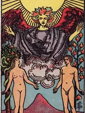 Los Enamorados — arcano 6 en la Matriz del Destino