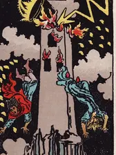 La Torre — arcano 16 en la Matriz del Destino